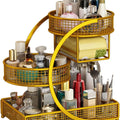 WOZUN Multiple Tiers Countertop Rack Sturdy Metal Design Without Tool Need for Makeup Skincare Products Counter Organizers Countertop Rack : Beauty & Personal Care