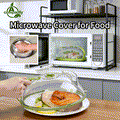 Magic Microwave Splatter Cover (Collapsible & BPA Free)