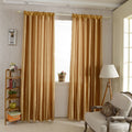 Precision finished blackout curtains
