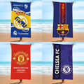 Fan peripheral microfiber beach towel