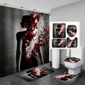 Halloween Creative Digital Printed Polyester Shower Curtain