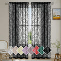 Precision finished blackout curtains