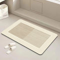 Nordic style home bathroom sink absorbent mat, toilet and bathroom non-slip mat, diatomaceous earth floor mat