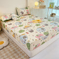 Skin-friendly washed cotton bedding set