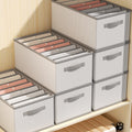 Clothing organizer box, home fabric bedroom clothes storage box, drawer type