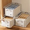 Tianshan Cotton and Linen Bedroom Foldable Storage Box/Sock Storage Box