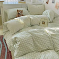 Skin-friendly washed cotton bedding set