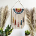 Colorful wall-mounted bedside backdrops for trendy photos in hotels and guesthouses