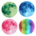30cm glow-in-the-dark moon wall sticker