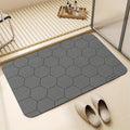 Premium bathroom mat, stain-resistant, washable, non-slip, absorbent diatomaceous earth mat.